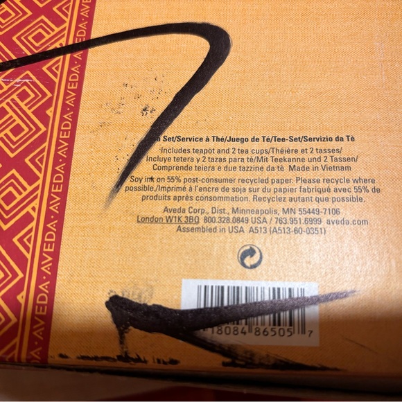 RARE! AVEDA Asian teapot and cups - Picture 7 of 7